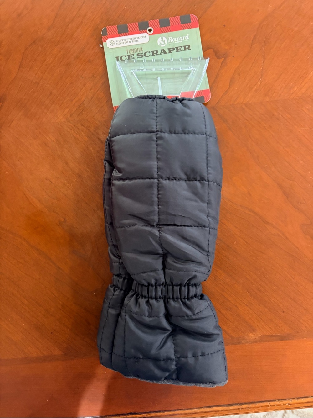 Tundra Black Ice Scraper Mitten